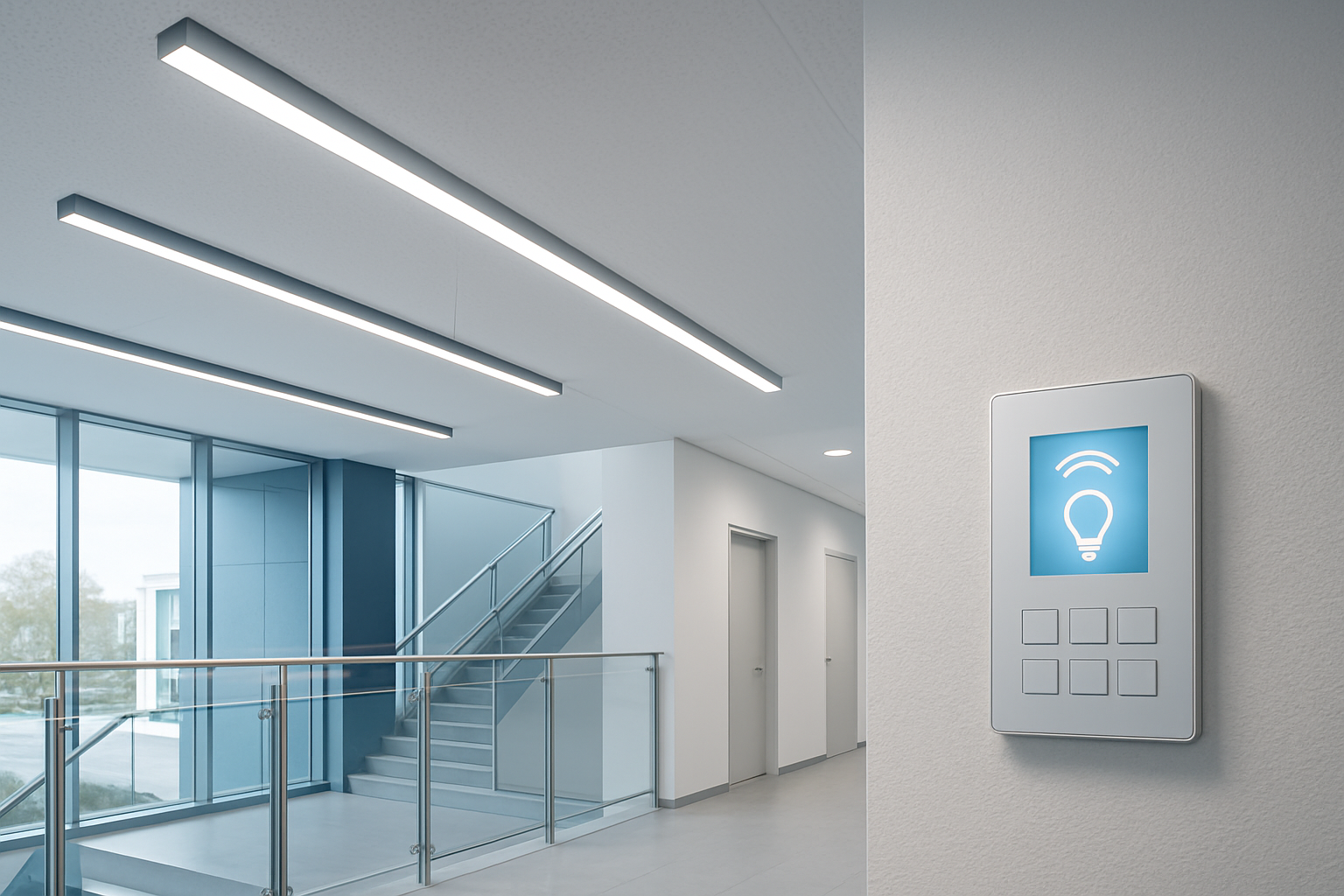 Premium architectural LED lighting installation