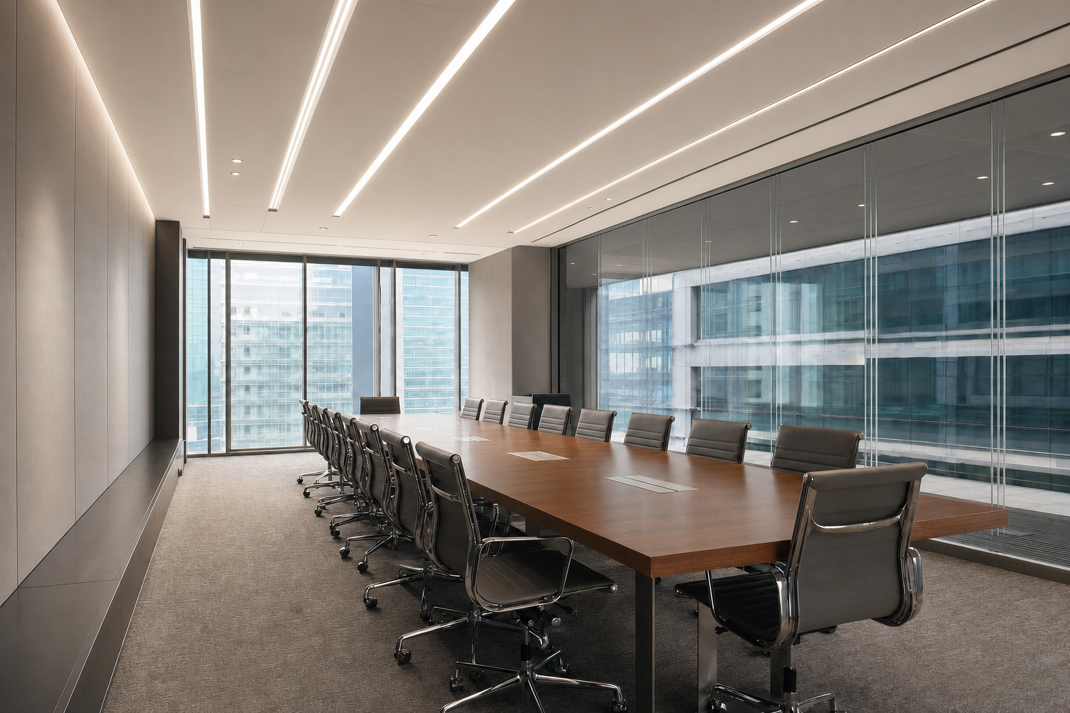 Conference Environments after lighting